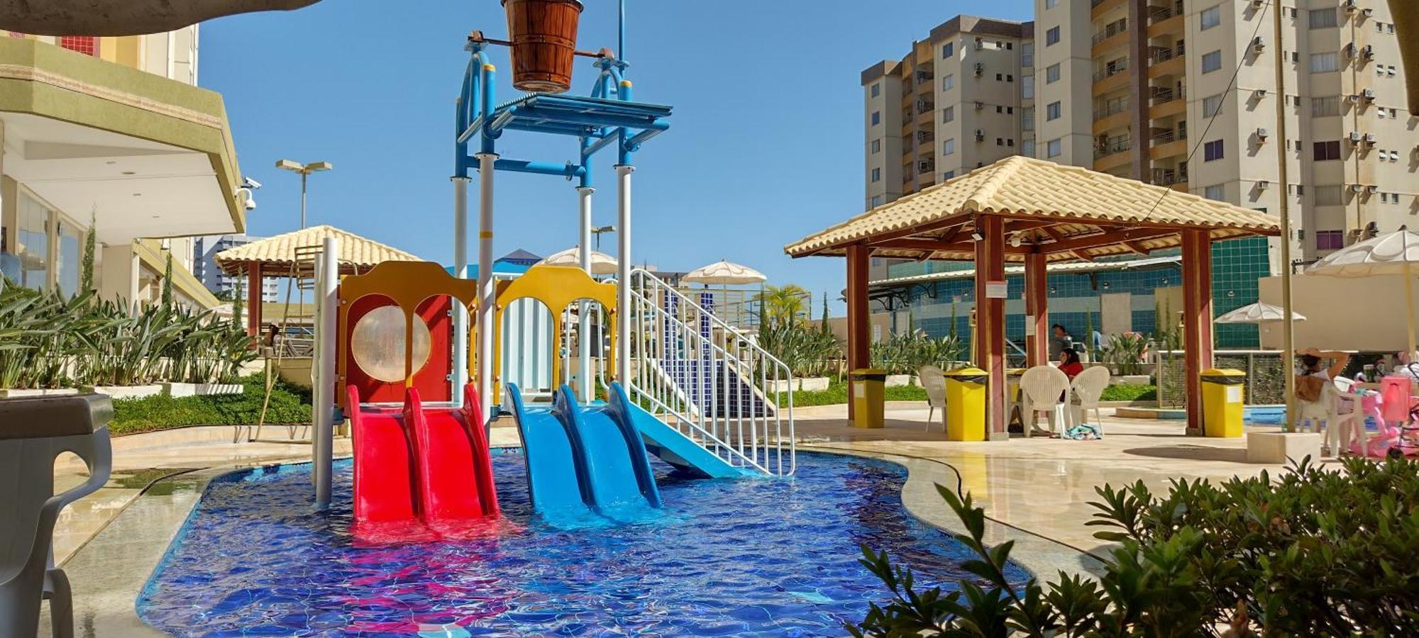 Prive Das Thermas I Caldas Novas - Achei Ferias - Com Roupa De Cama Exterior foto