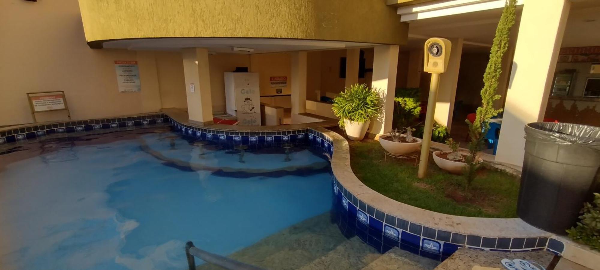 Prive Das Thermas I Caldas Novas - Achei Ferias - Com Roupa De Cama Exterior foto